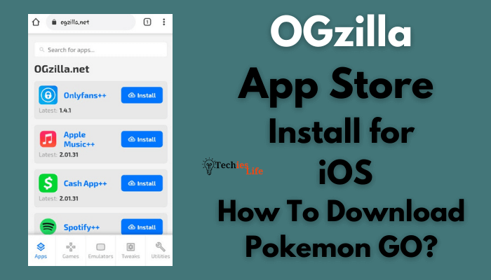 Ogzilla Download Pokemon Go for iOS Android | Is ogzilla.net safe?