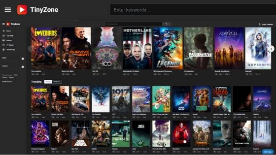 TinyZone- Free Online Movie Streaming Site To Watch Movies